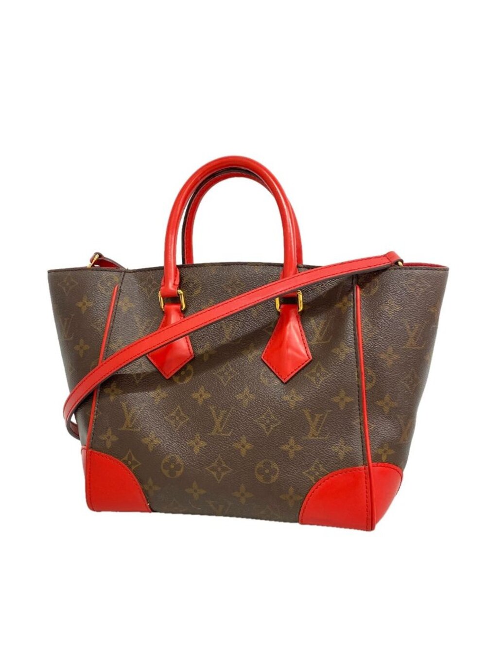 Louis Vuitton Handbag Monogram Phoenix PM Coquelicot